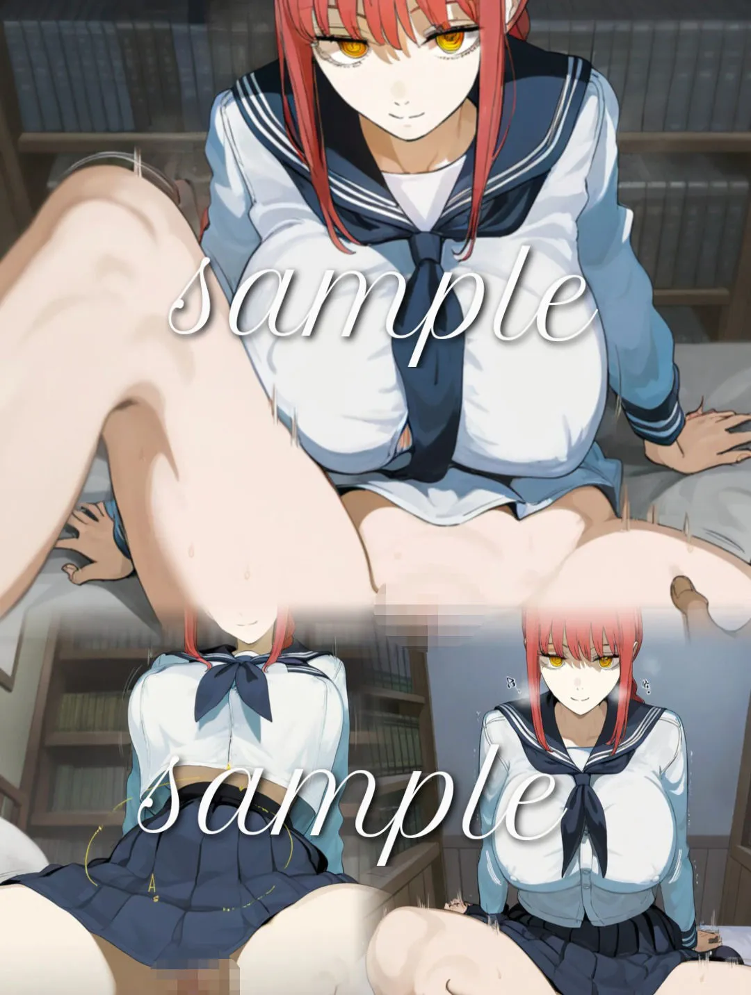 鼉カメラふぱぁん 【500枚】ハメ撮りえろ動画in図書館｛21｝〜顔色ひとつ変えない彼女はたまに喘ぐ〜 d_531791