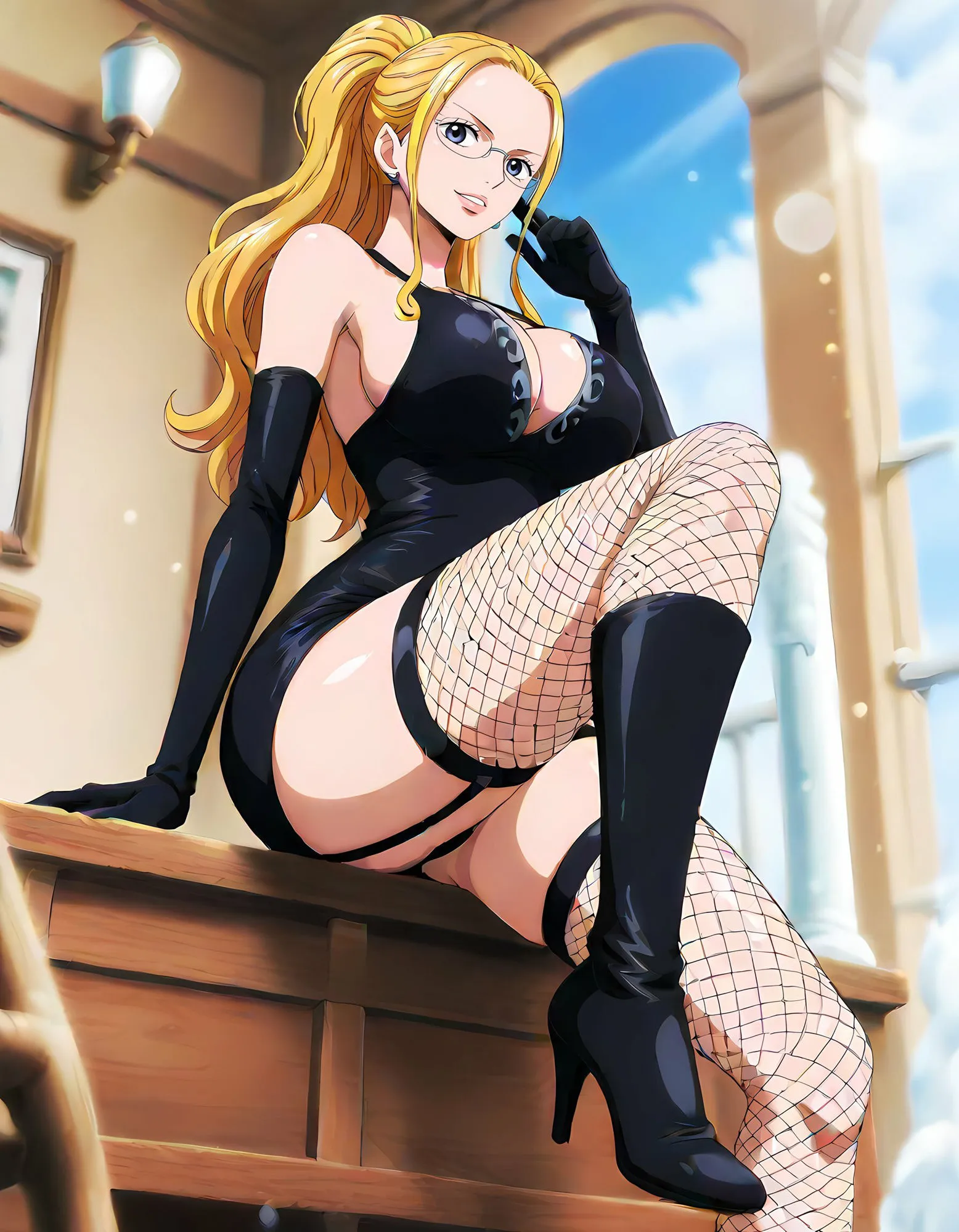 お宝ガールズ カリファとの濃厚な夏 d_542961