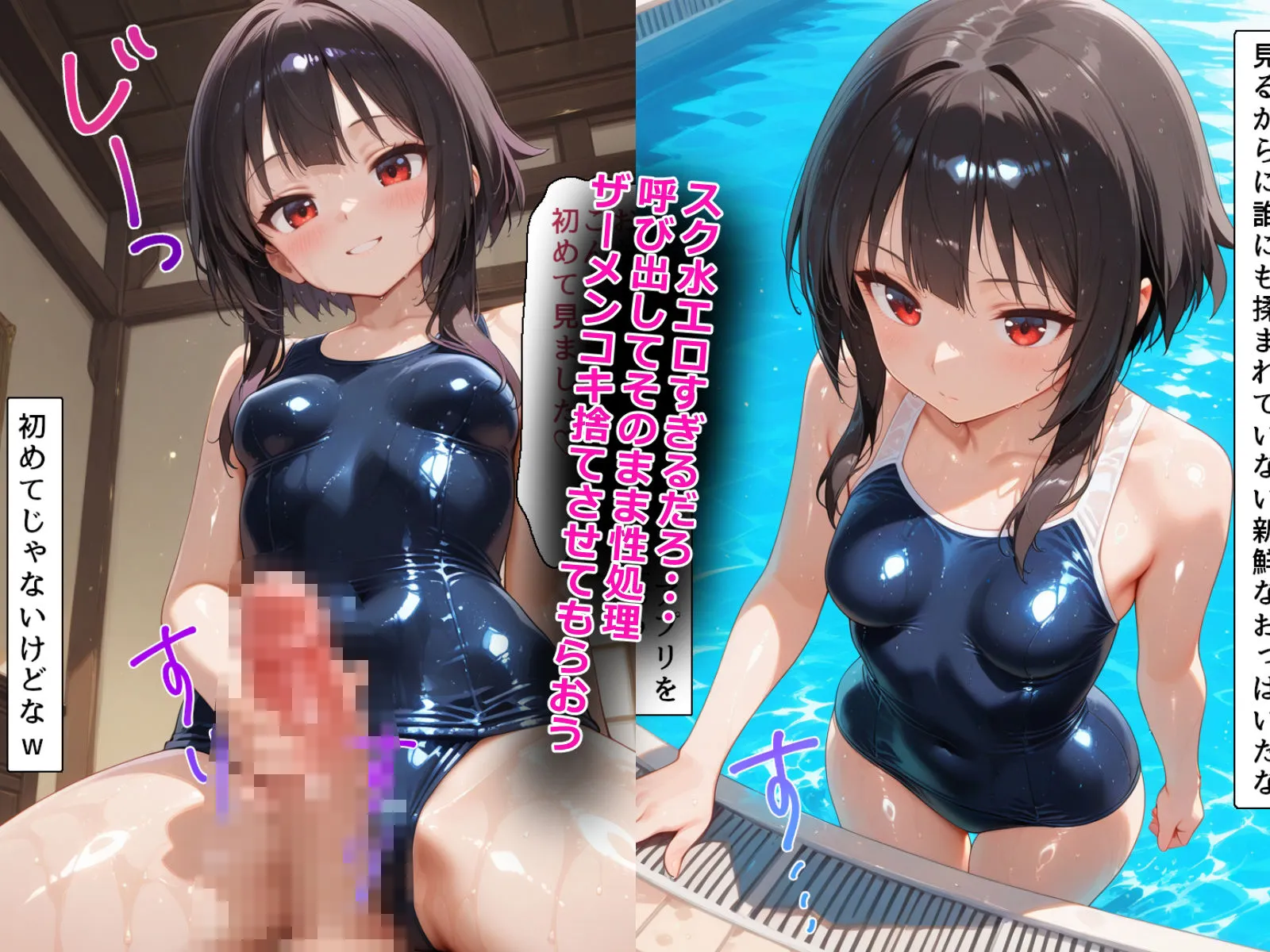 海浜セーター 催〇アプリ開発されたカラダ抗えない快楽ボテ腹追加ver-めぐみん編- d_575837