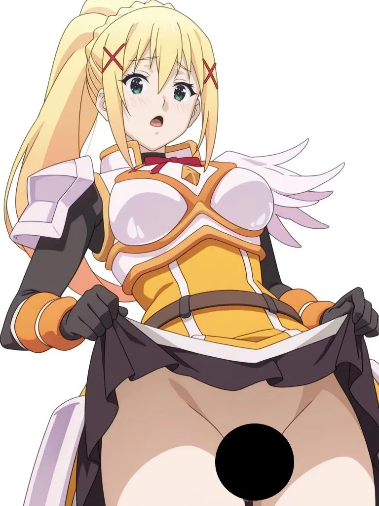 しっぷどっく 『この素〇らしい世界に祝福を!』ヒロイン脱がしてみた ムキムキ色黒モブがヤリたい放題 スマホでも見やすい縦型 シチュエーション&クオリティ厳選済み450枚! d_578436