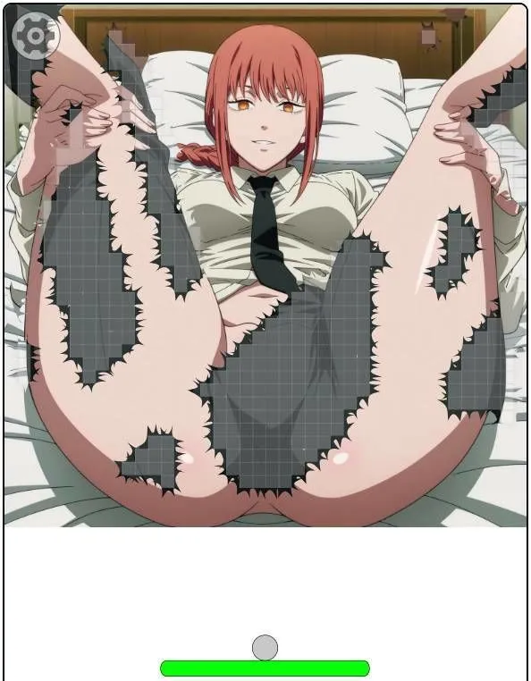 ハリケーンばう マキマさんのマキマ○コが見れるブロック崩し d_588691