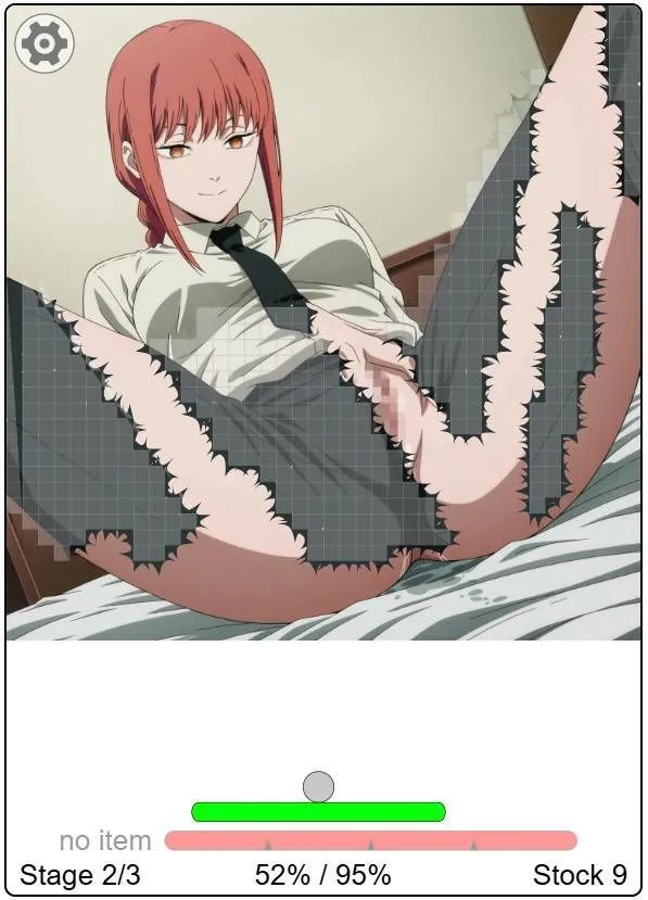 ハリケーンばう マキマさんのマキマ○コが見れるブロック崩し d_588691