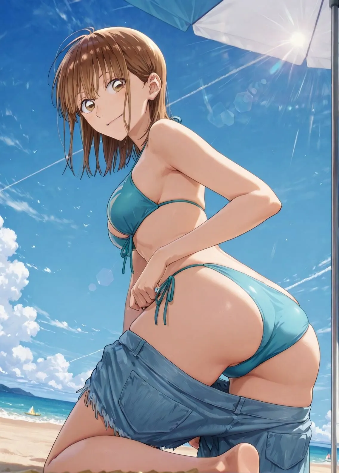 人の海 「アオのハコ」鹿野千夏セクシー写真集14（全500枚） d_596809