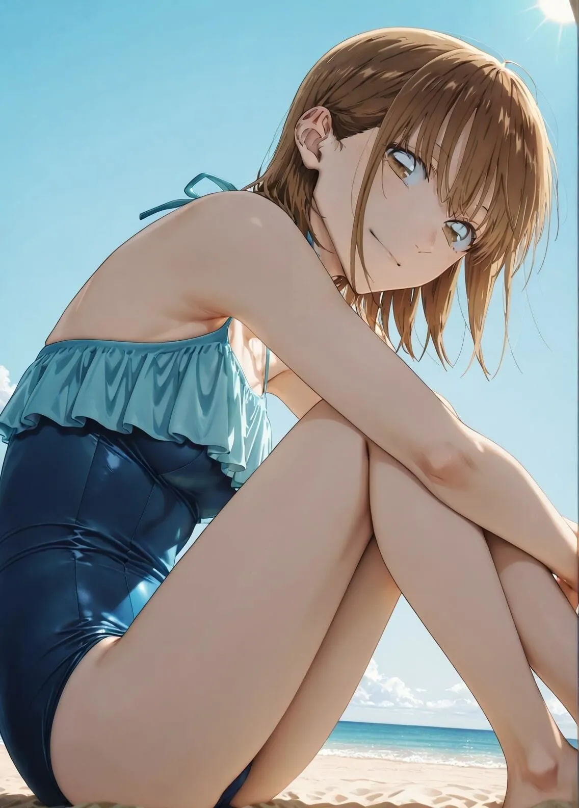 人の海 「アオのハコ」鹿野千夏セクシー写真集15（全500枚） d_604885