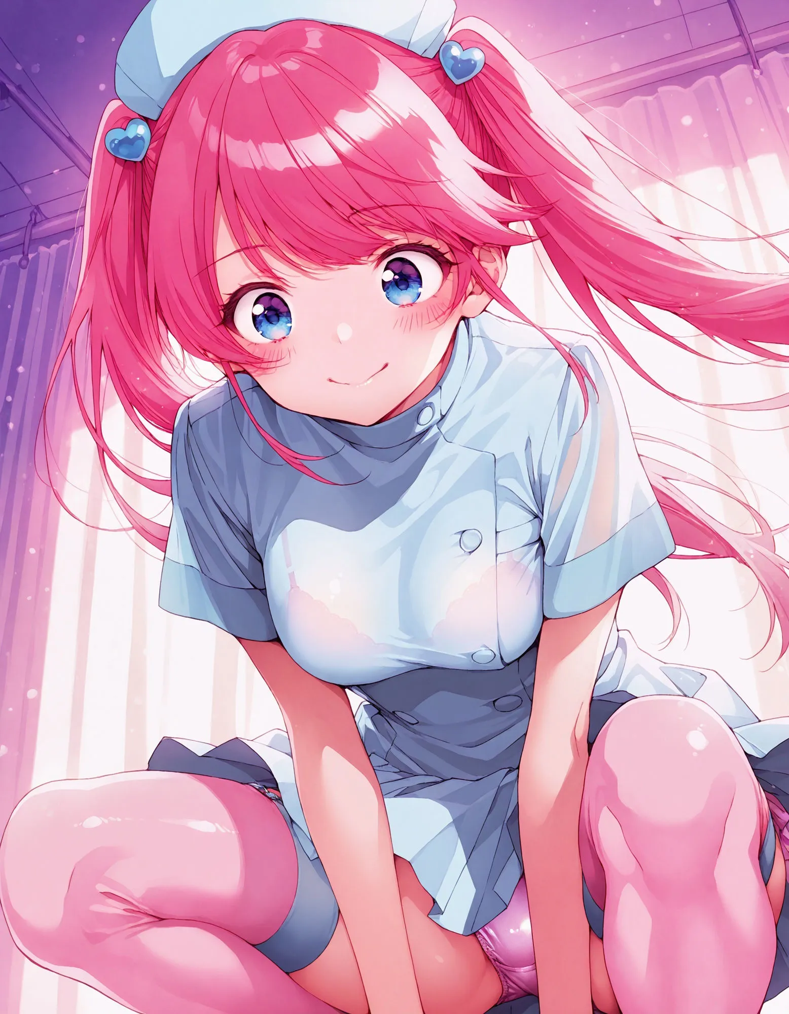 D.P.H. 紫〇寺謳華のパンチラ〜ナース服編〜 d_615281