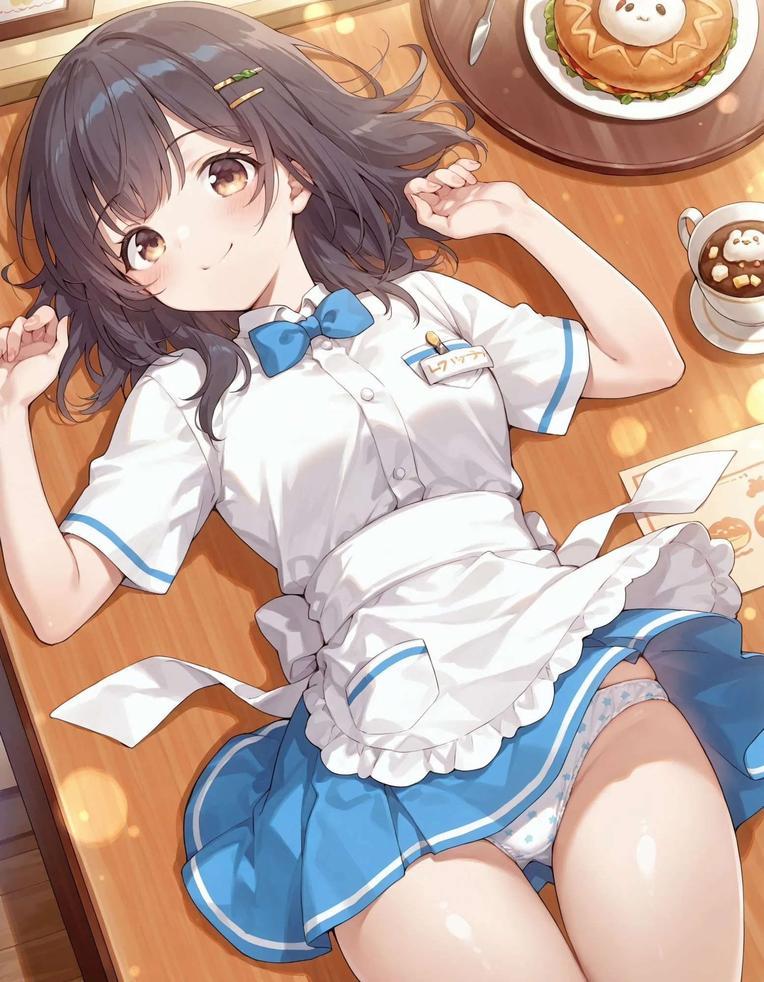 D.P.H. 河〇まこのパンチラ〜ウェイトレス編〜 d_619745