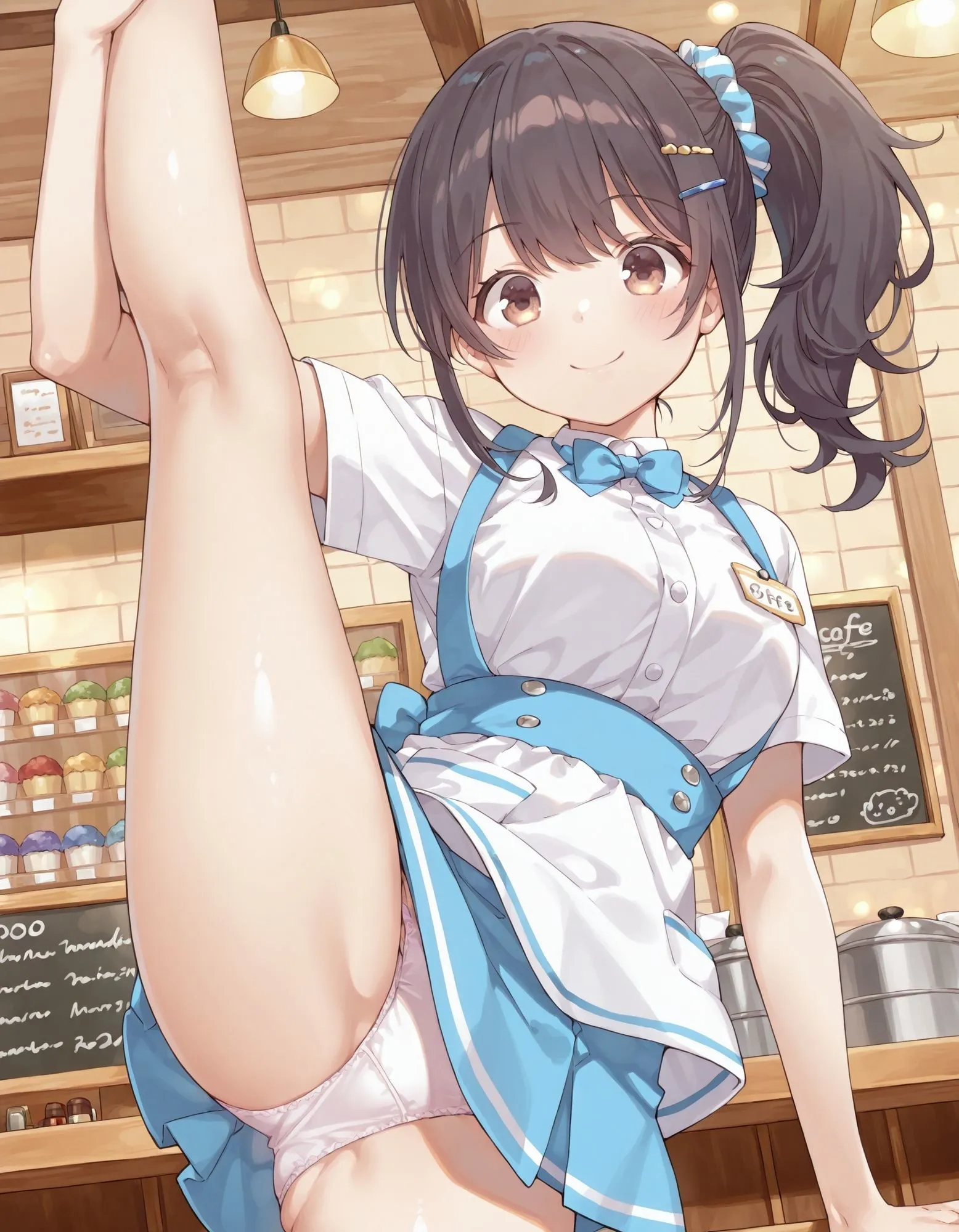 D.P.H. 河〇まこのパンチラ〜ウェイトレス編〜 d_619745