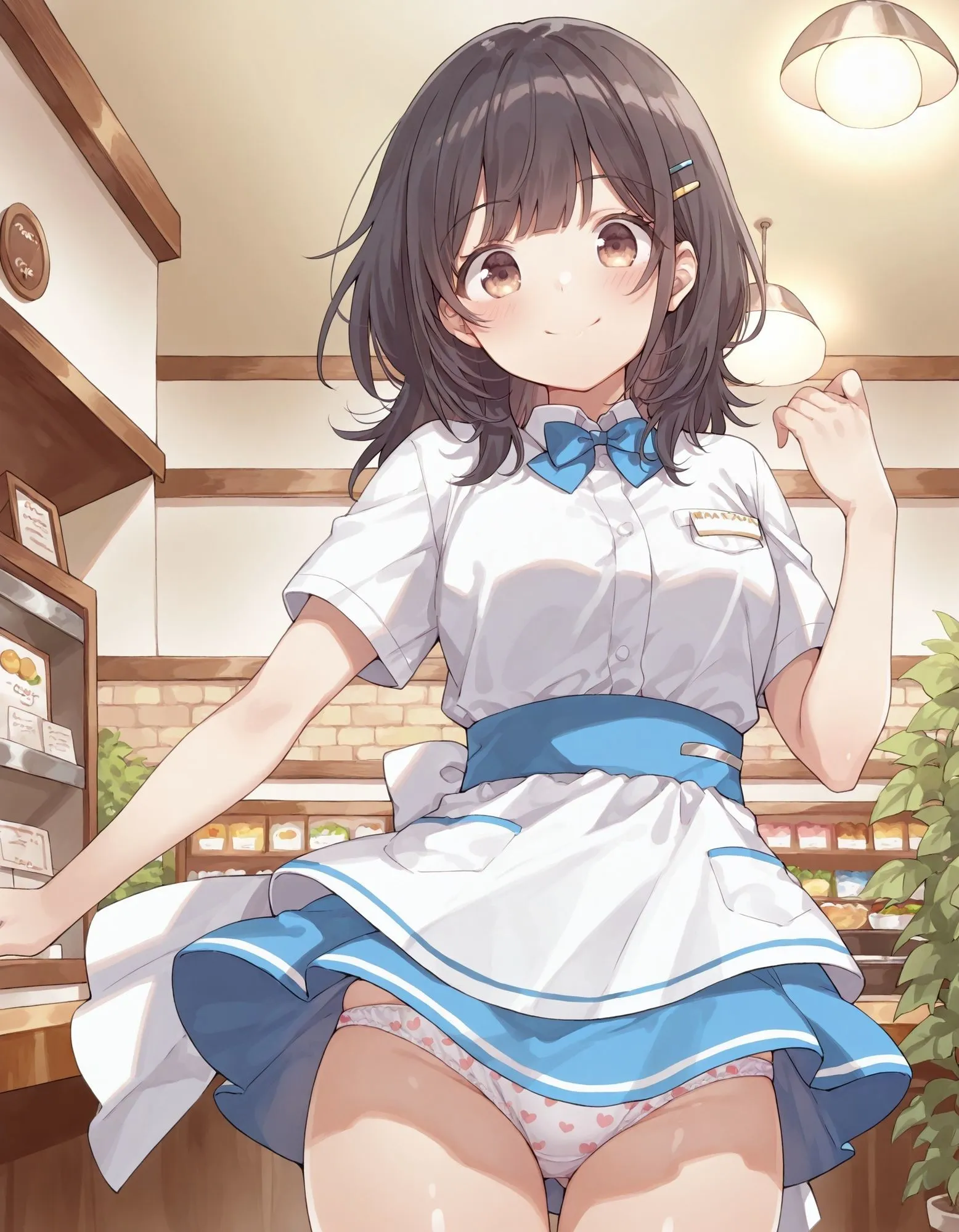 D.P.H. 河〇まこのパンチラ〜ウェイトレス編〜 d_619745