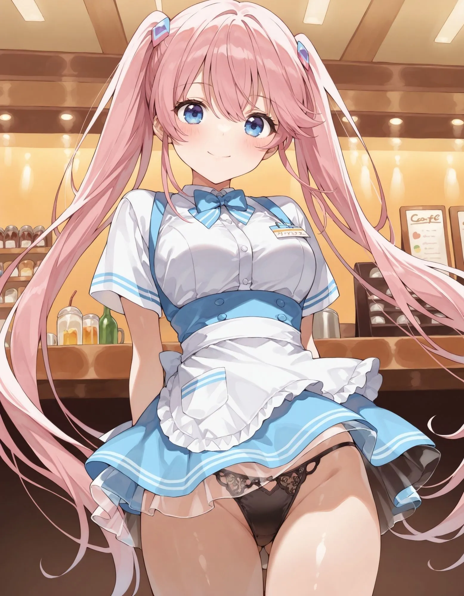 D.P.H. 紫〇寺謳華のパンチラ〜ウェイトレス編〜 d_624160