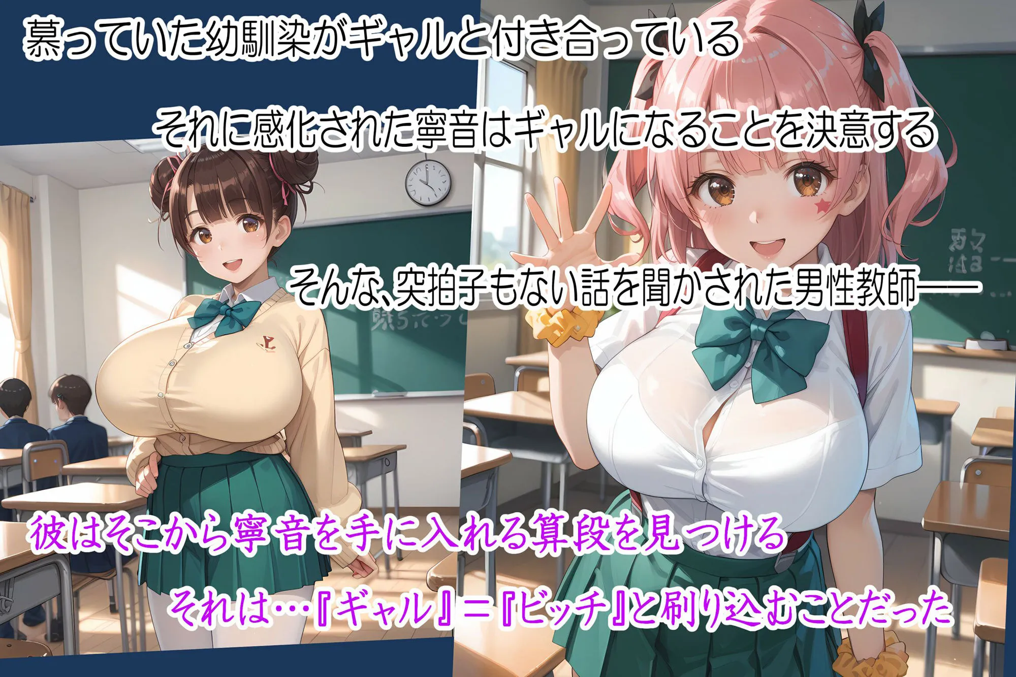 るんぽす はじめてのビッチギャル【藤〇木寧音・篭絡調教ルート】 d_626985