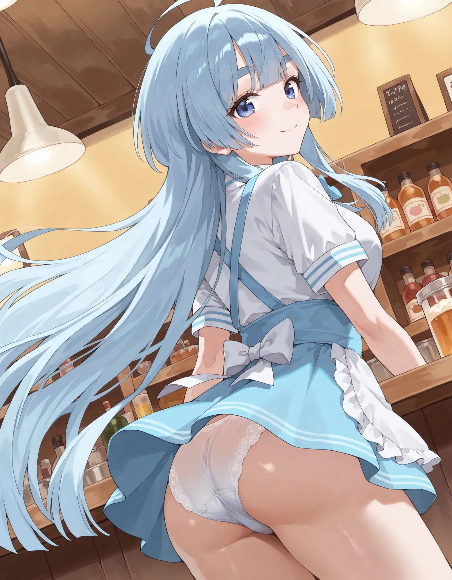 D.P.H. 紫〇寺清葉のパンチラ〜ウェイトレス編〜 d_627097