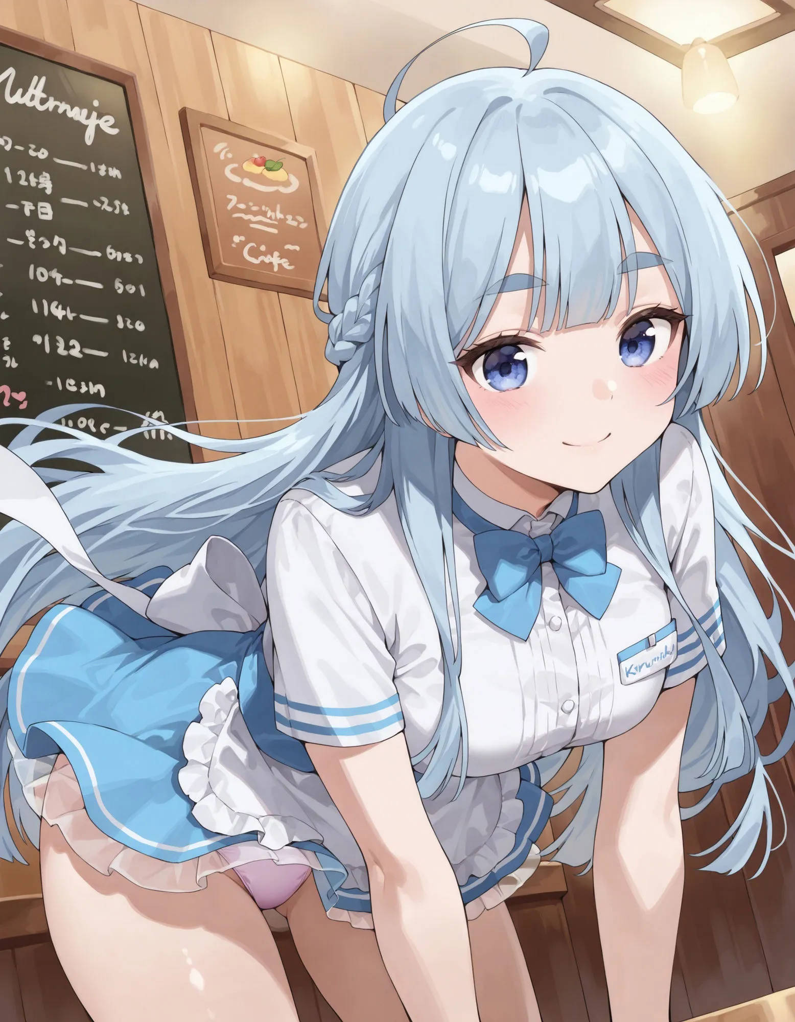 D.P.H. 紫〇寺清葉のパンチラ〜ウェイトレス編〜 d_627097