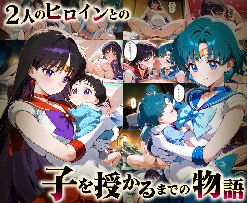 ハニトー 「生まれてきてよかった…」催●支配アプリで支配された2人のヒロインと‘家族’になるまでの話。_マ○キュリー×マ○ズ d_635301