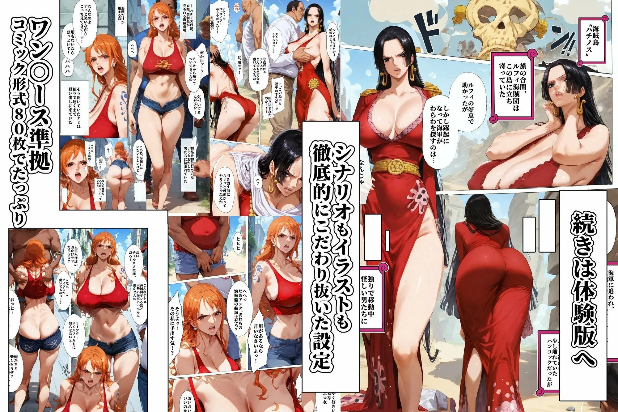 アンリミテッドオートマトン 【漫画】ワンピ●ス 天竜人の永久奴●妻 d_636043