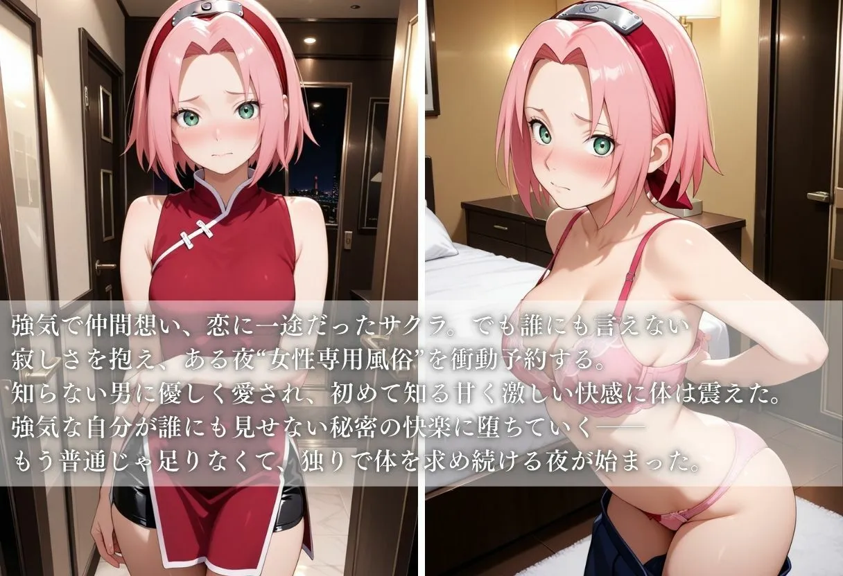 ちゅるんこ堂 強気なサクラが誰にも言えない秘密の快楽に溺れる夜 d_645041