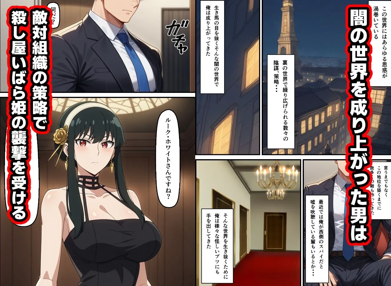 無銘の戦士 冷酷な殺し屋いばら姫を催●支配したはずが・・・ d_645440