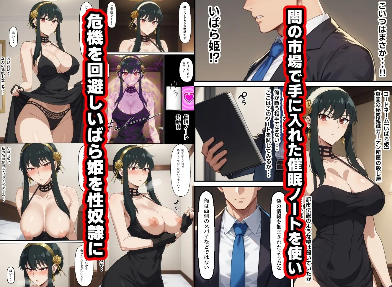 無銘の戦士 冷酷な殺し屋いばら姫を催●支配したはずが・・・ d_645440