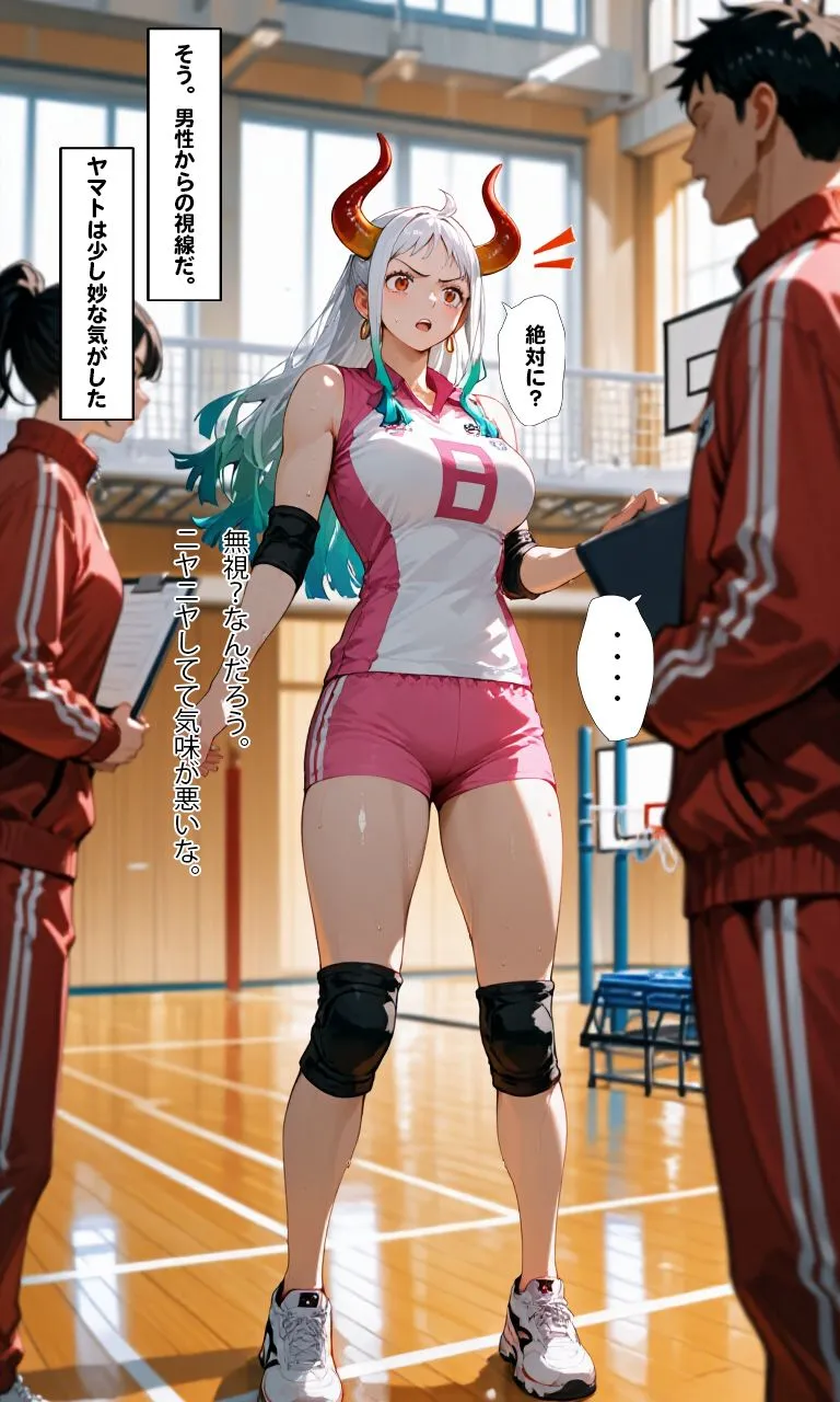 ちわまる同人誌展 汗と快感が交差する…バレーボールの熱血指導! d_647609