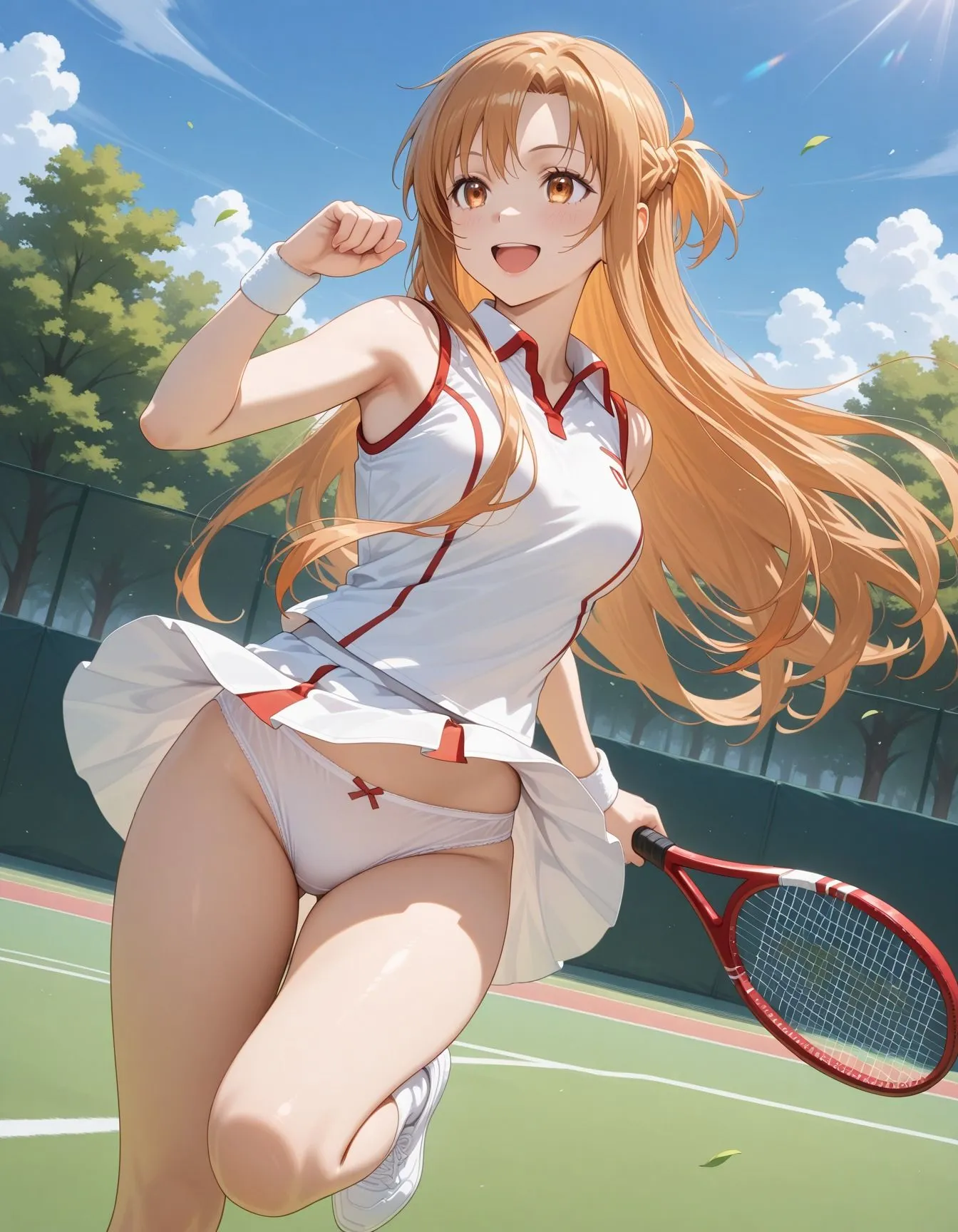 ぽりっしゅ本舗 キモデブ達に輪●されたテニス少女 d_651481