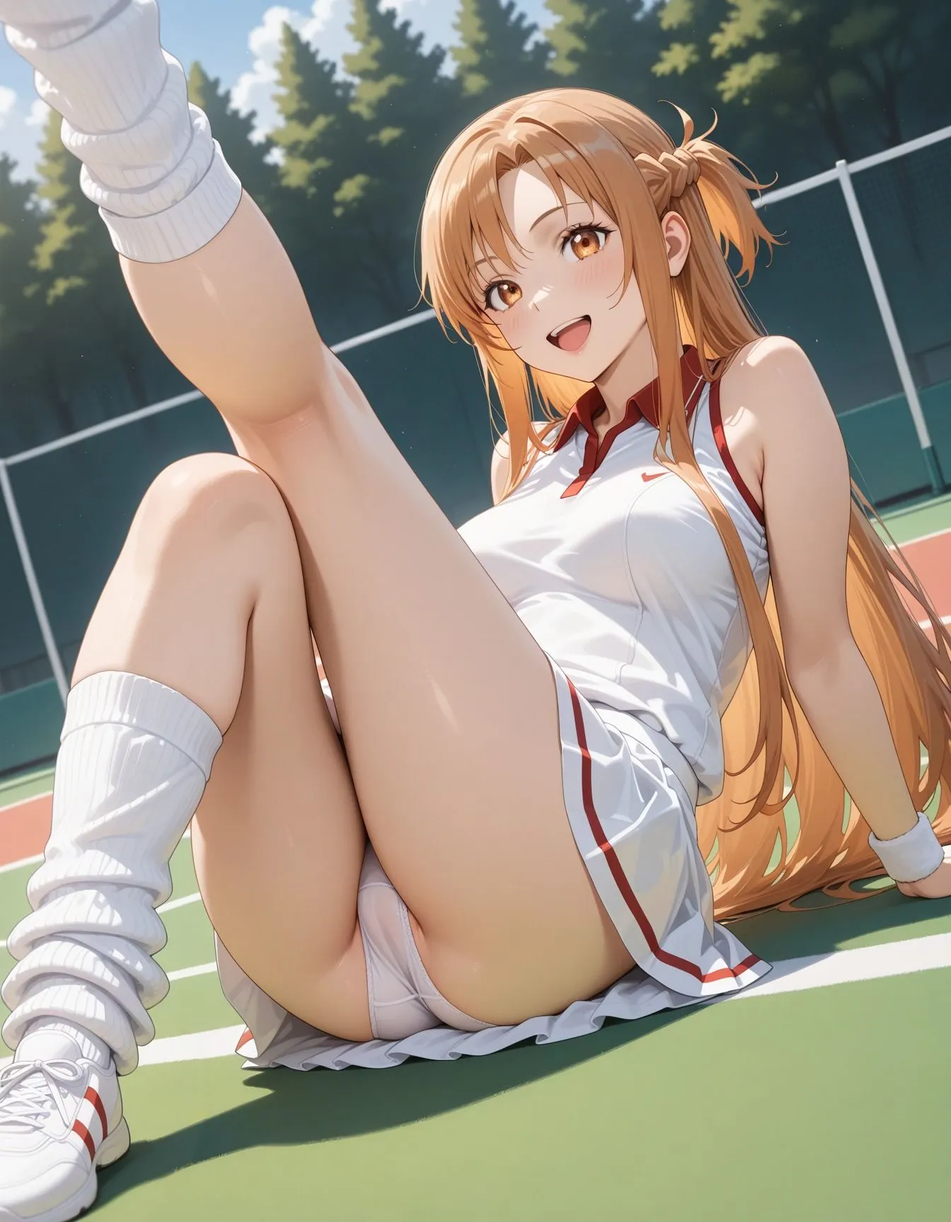 ぽりっしゅ本舗 キモデブ達に輪●されたテニス少女 d_651481