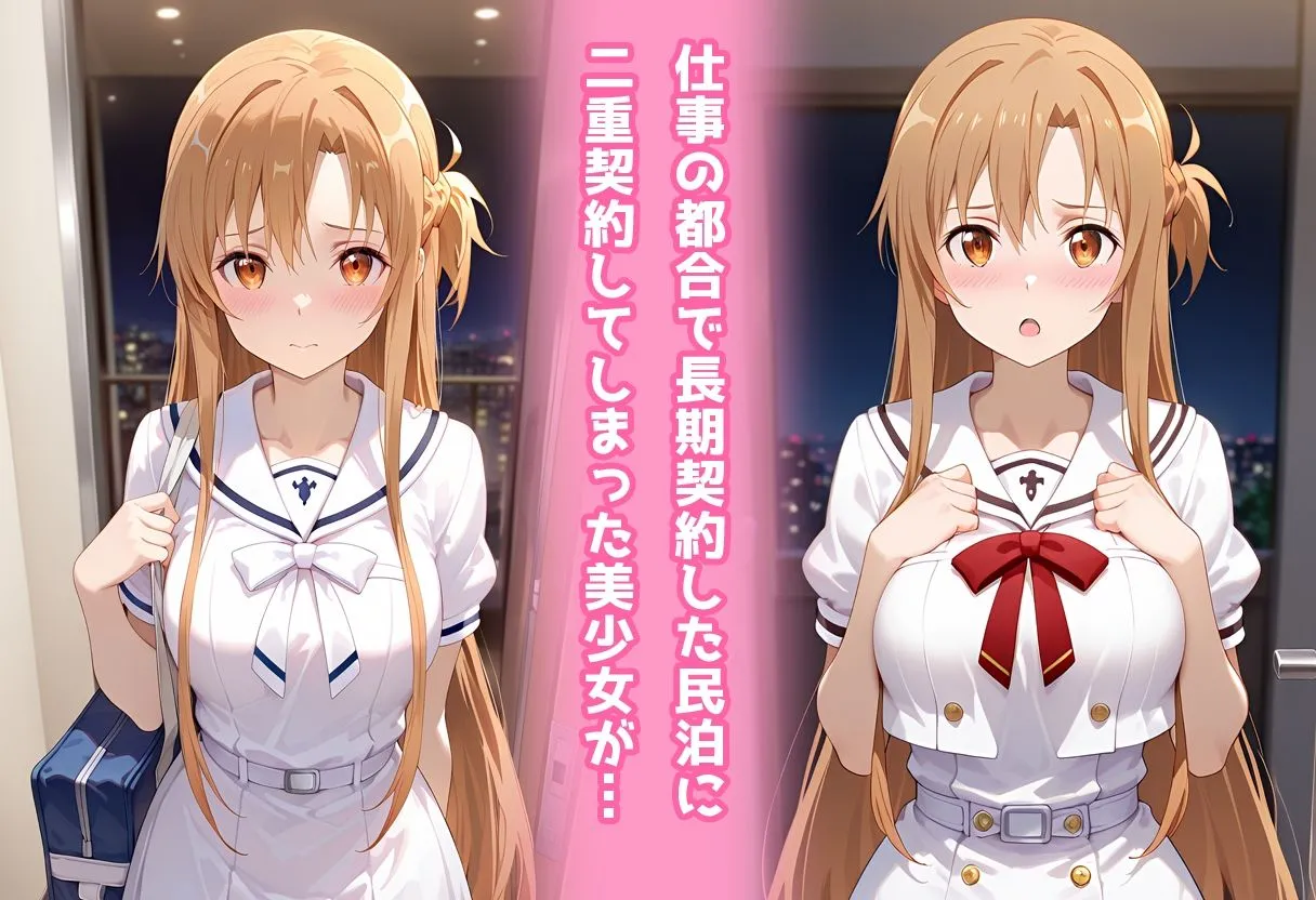 アイポスラボ 民泊トラブル!?…美少女と突然の強●ルームシェア性活 〜アスナ編〜 d_656051