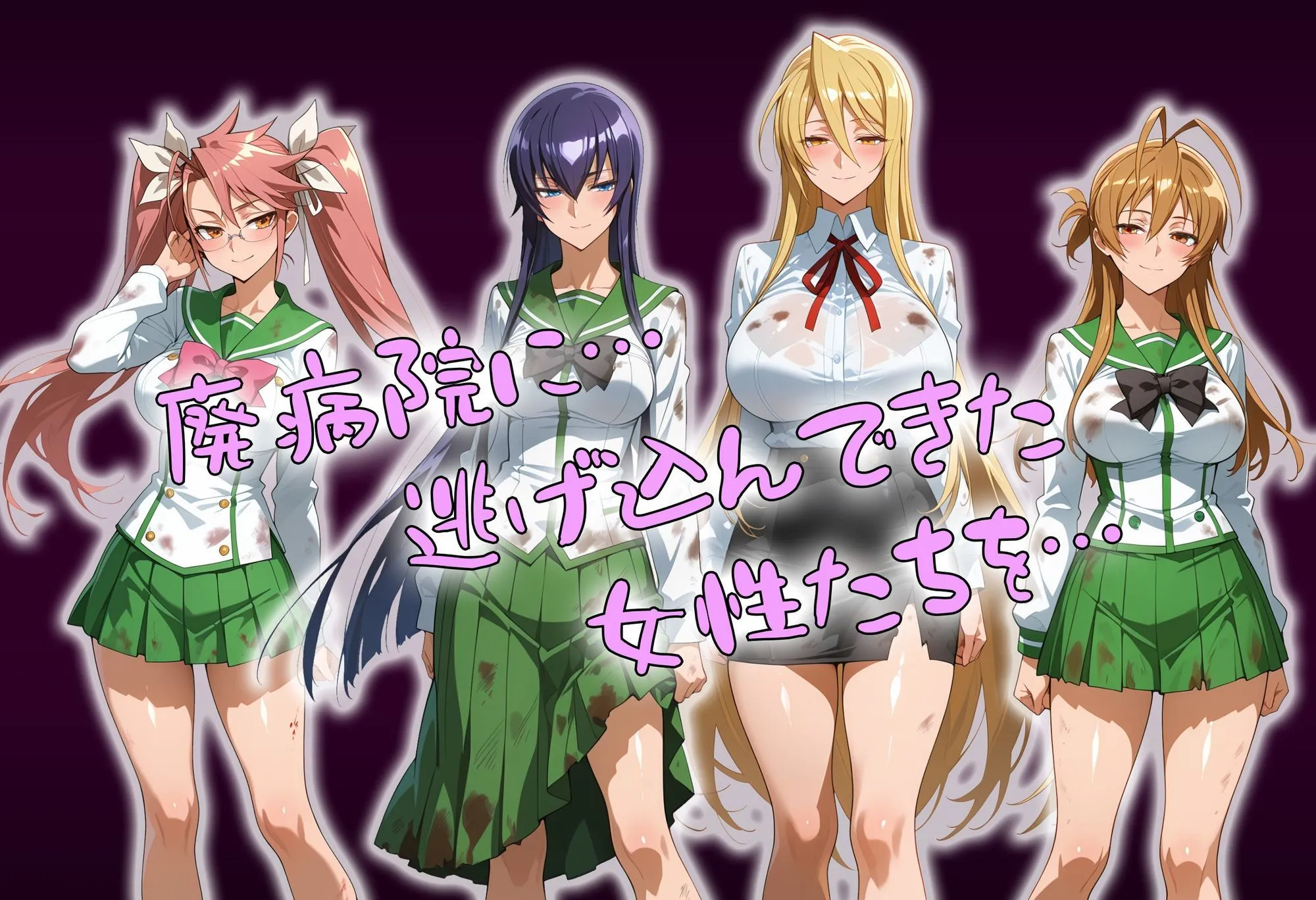 タバタコポン ゾンビがまんえんしたH〇TDの世界で…催● ハーレム作り d_658916