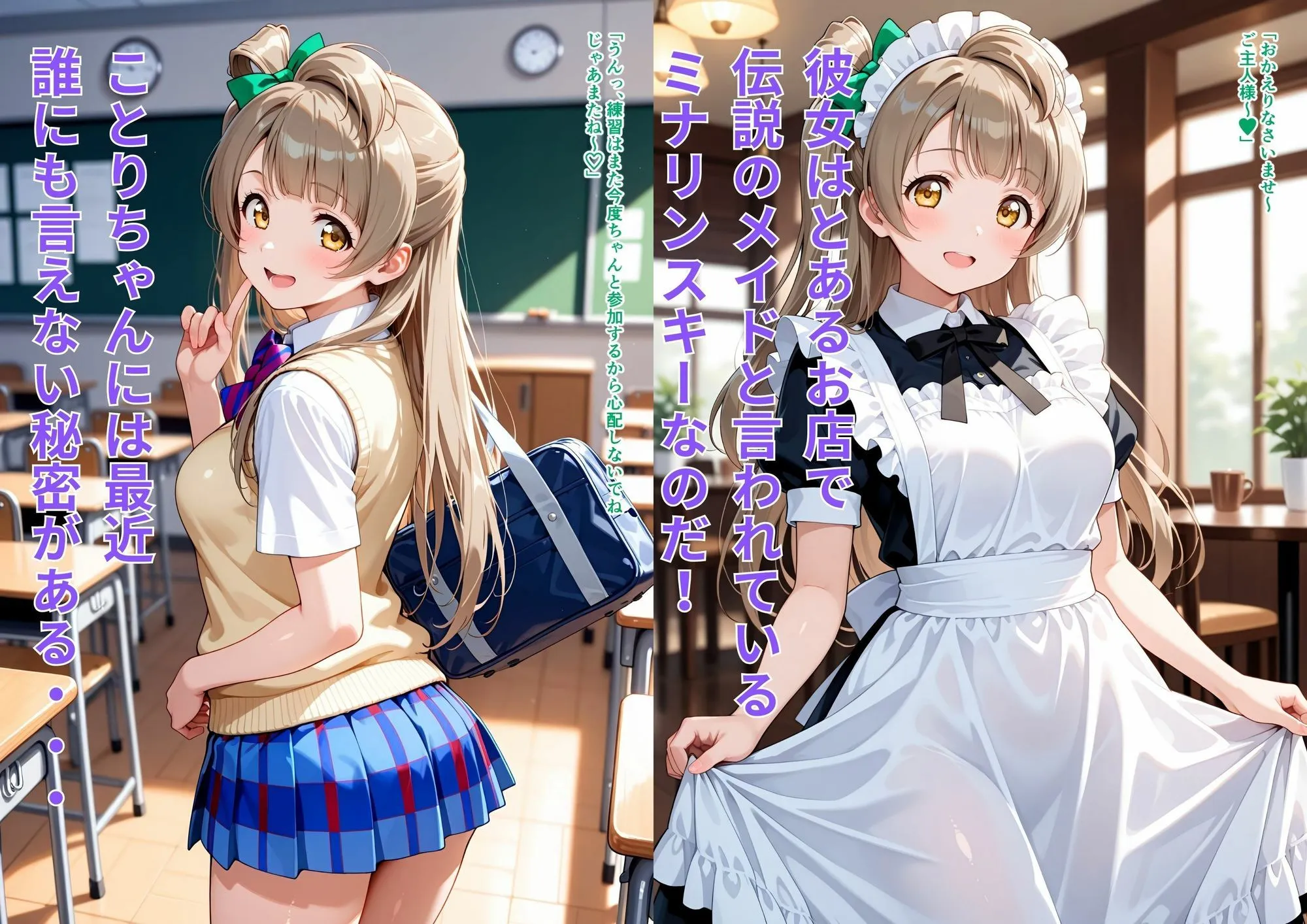 はやふ 伝説のメイドの初恋  えっちになっちゃったミナリンスキー d_661269