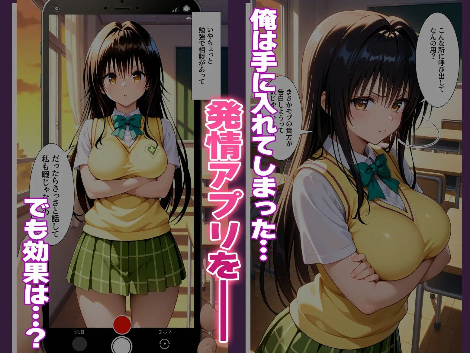 エロテロ本舗 〜チートすぎる発情アプリ〜効果絶大絶頂教室 古手川唯編 Vol.1 d_662360