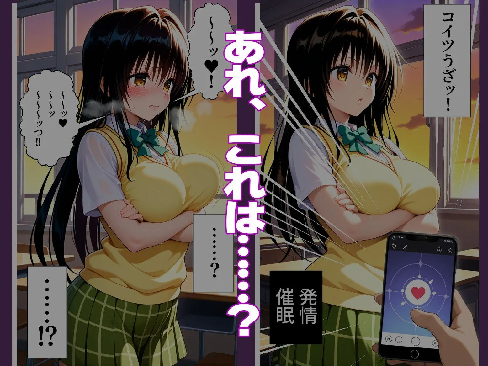 エロテロ本舗 〜チートすぎる発情アプリ〜効果絶大絶頂教室 古手川唯編 Vol.1 d_662360