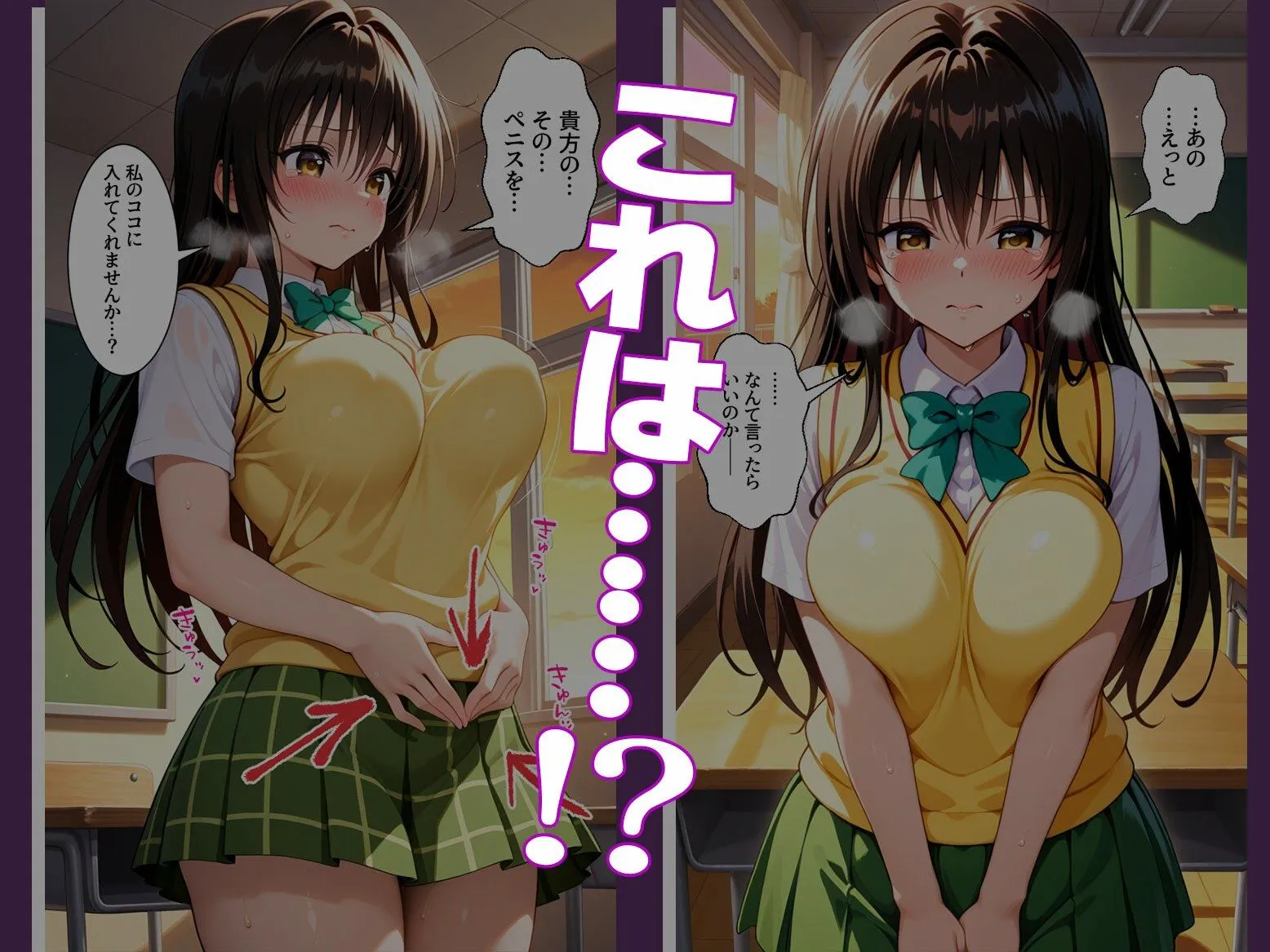 エロテロ本舗 〜チートすぎる発情アプリ〜効果絶大絶頂教室 古手川唯編 Vol.1 d_662360