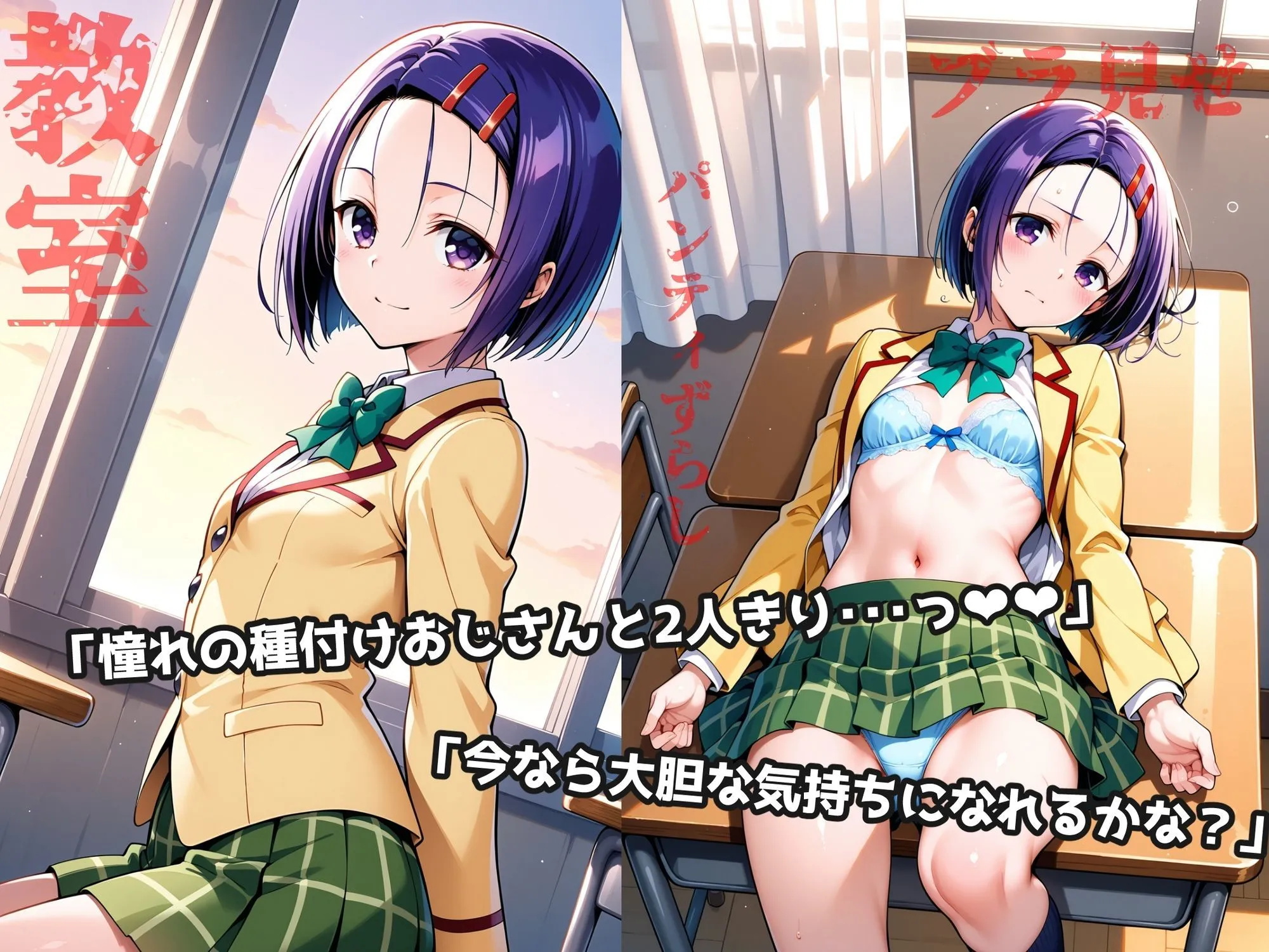 おにはめ本舗 ヒロイン鬼ハメ ●連寺春菜と学校でえっちしよっ  ミニ d_663127