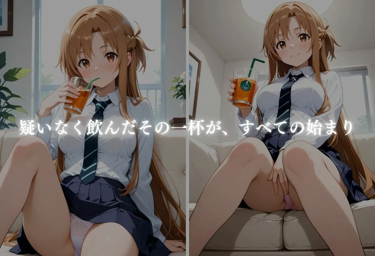 ぎんなん 薬で眠らされて犯●れる話  File No.1アスナ d_665505