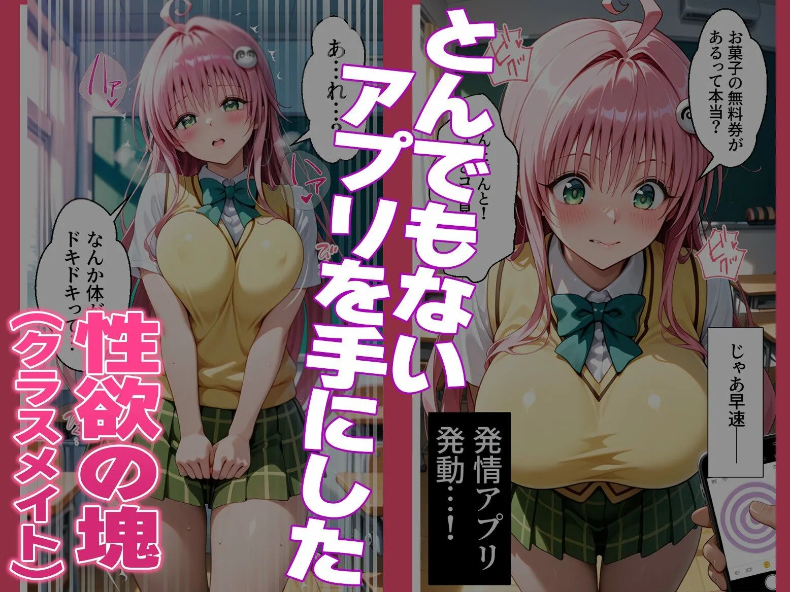 エロテロ本舗 〜チートすぎる発情アプリ〜効果絶大絶頂教室 特殊プレイ ラ〇編 Vol.3 d_667667