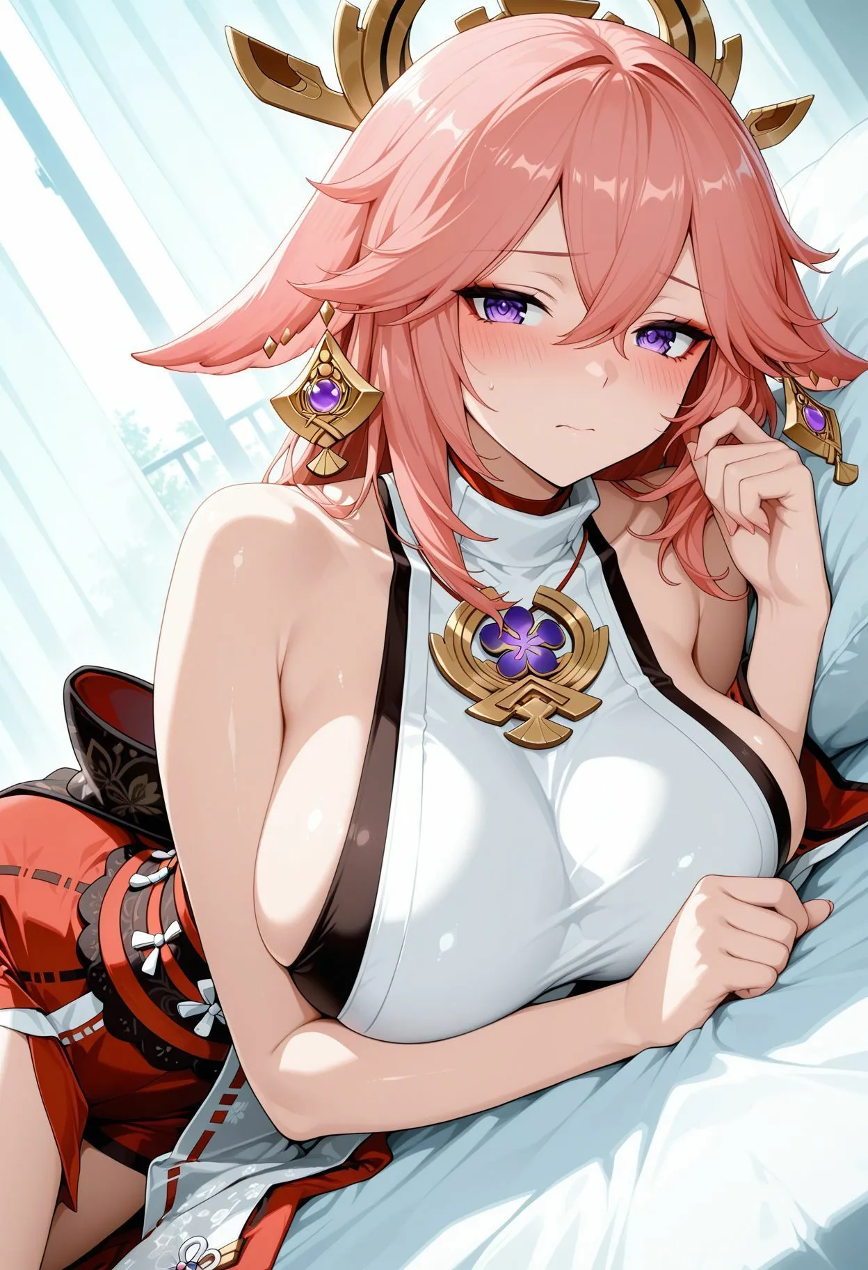 ヒロインを孕むまで●す種付けおじさん 種付けおじさんがヒロインを孕ませる話【八重神子】 d_667691