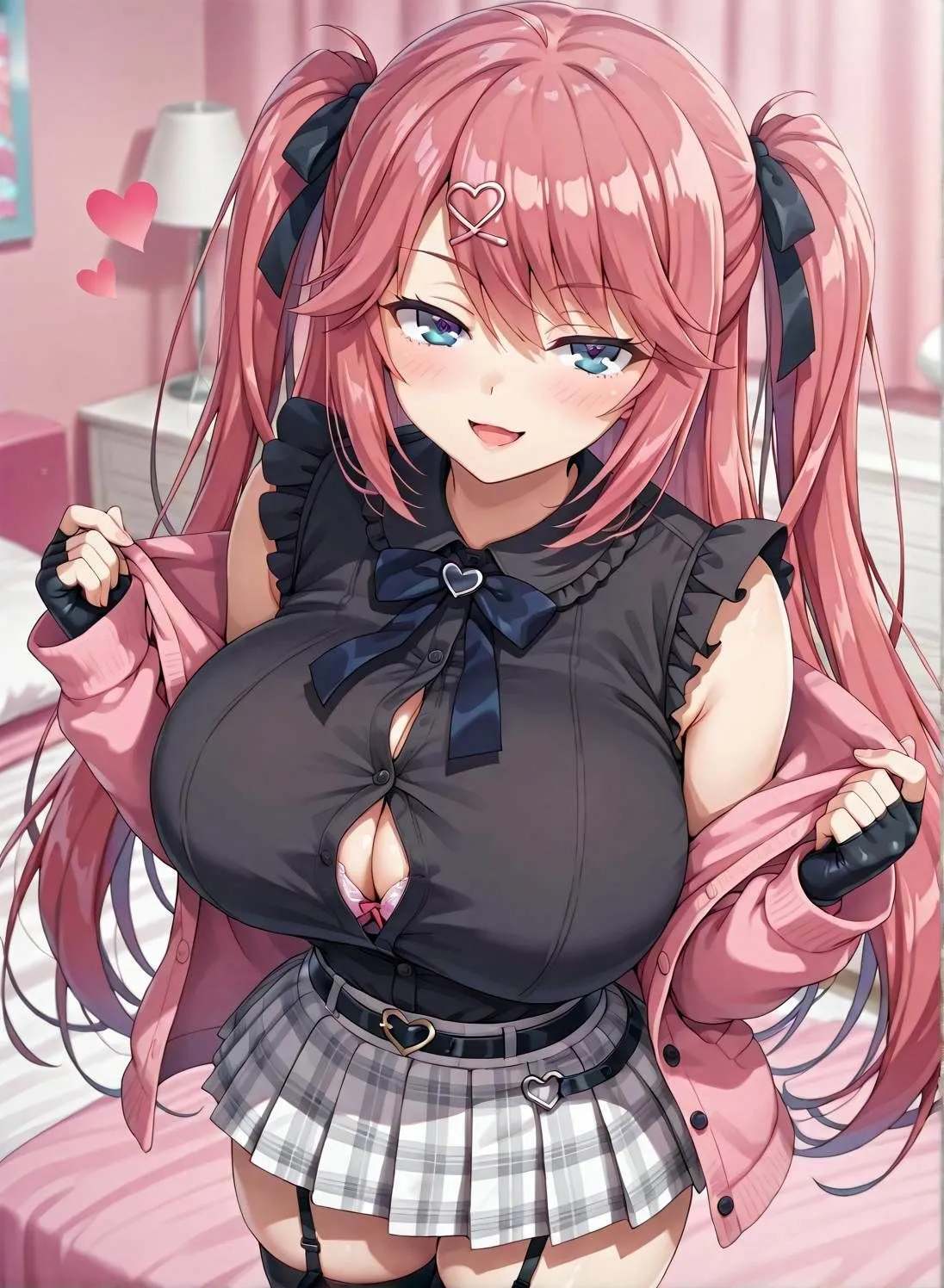 シンプルえーあい 地雷系佐倉◯里(◯ちゃんモード)  ラブラブあまあまアヘ顔えっちCG集 d_667772