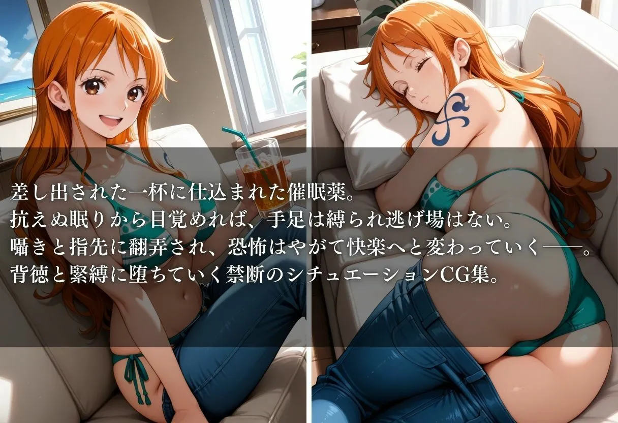 ぎんなん 薬で眠らされて犯●れる話  File No.3 ナミ d_668218