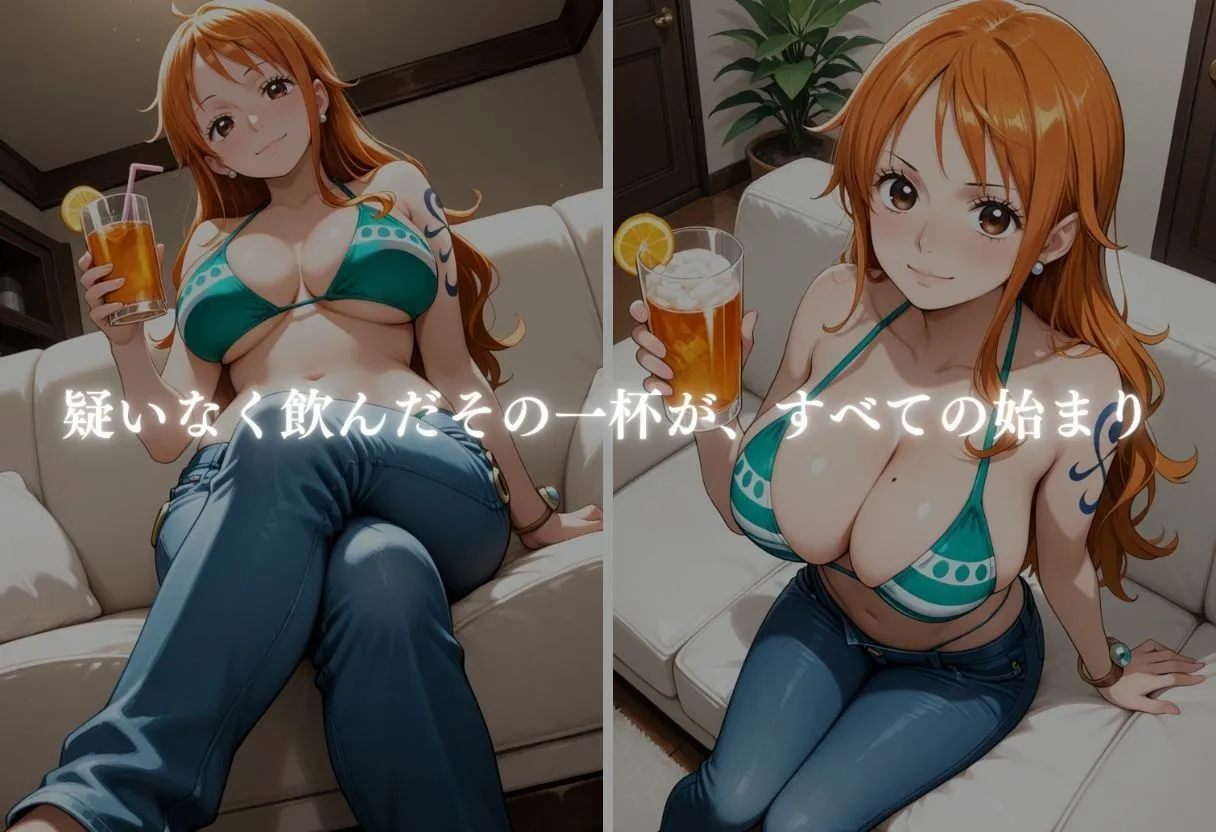 ぎんなん 薬で眠らされて犯●れる話  File No.3 ナミ d_668218