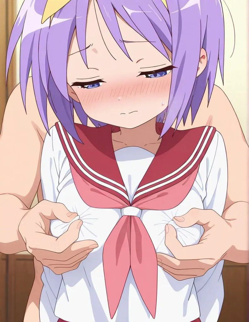 ai mari ら〇☆すた 柊つ〇さ 立ちバック中心CG集 d_668223