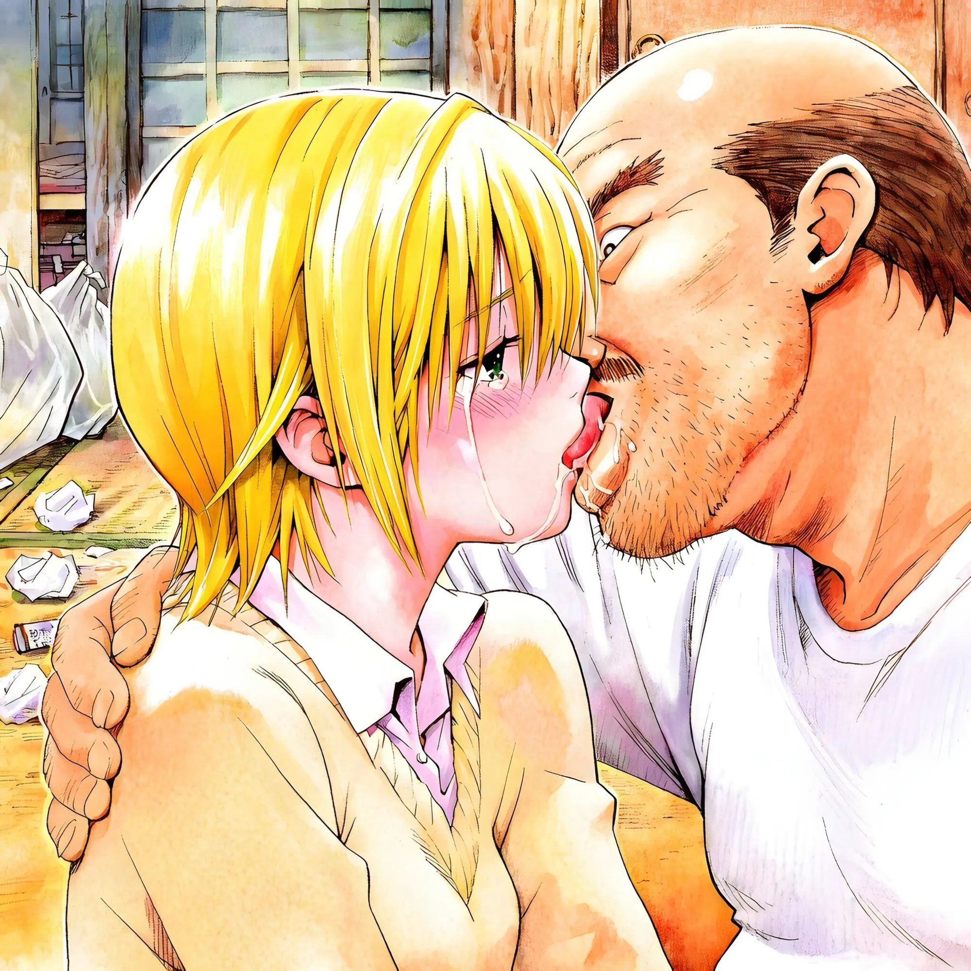 あんらいふ 学園のアイドル西野つか○はおじさん達の肉便器 d_669416