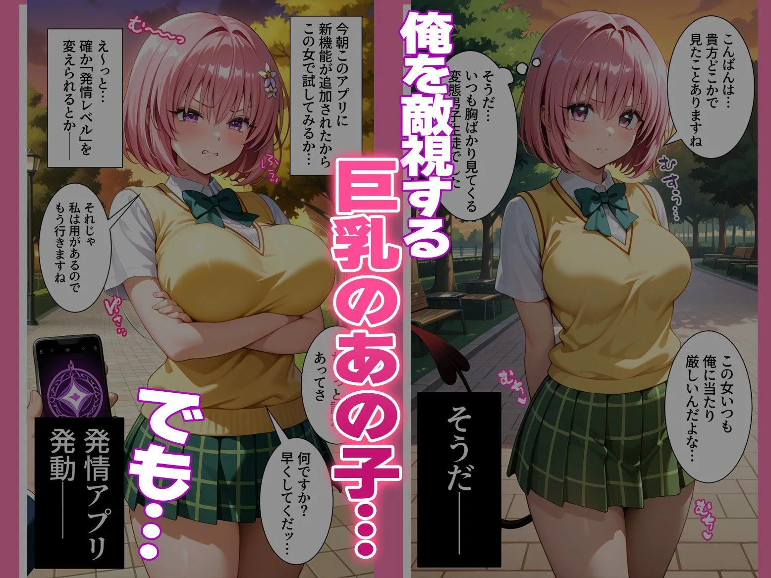 エロテロ本舗 〜チートすぎる発情アプリ〜新機能効果絶大絶頂公園 モ〇編 Vol.4 d_669972