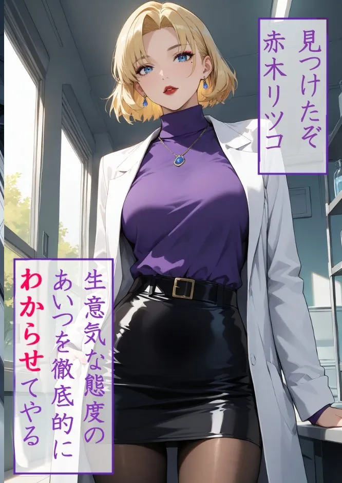 がざしー 赤木リツコ  わからせ調教 d_670595