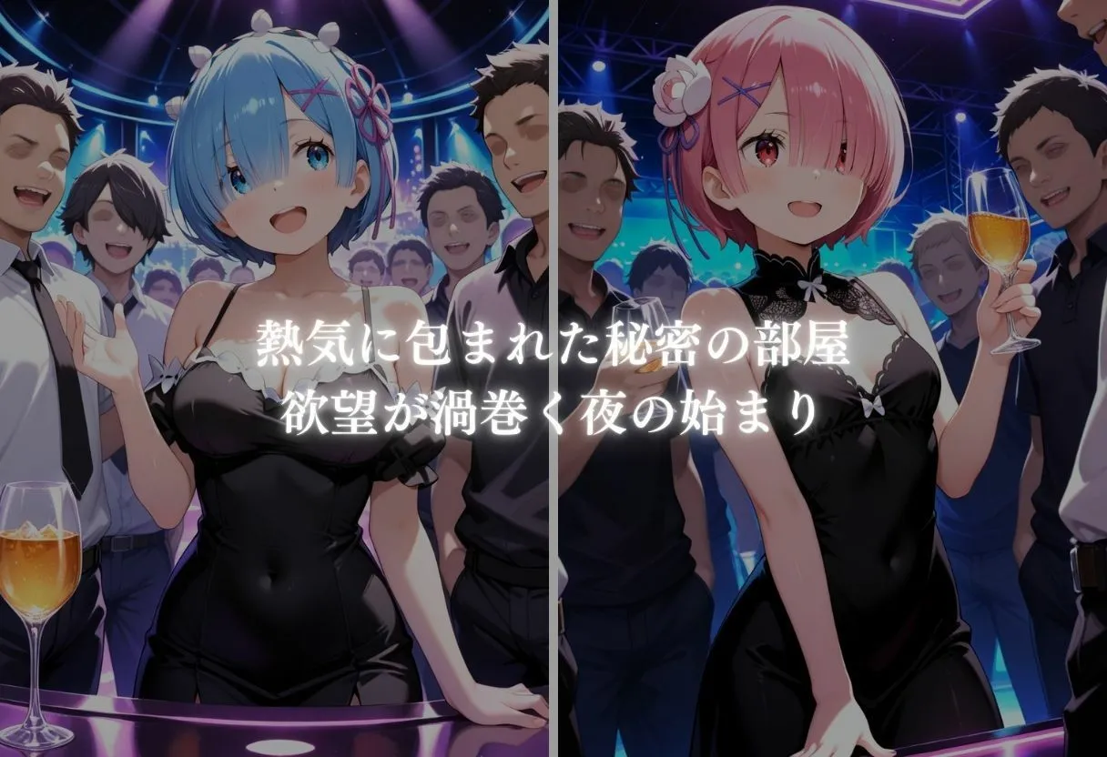 ぎんなん 変態乱交パーティー ラム＆レム d_670865