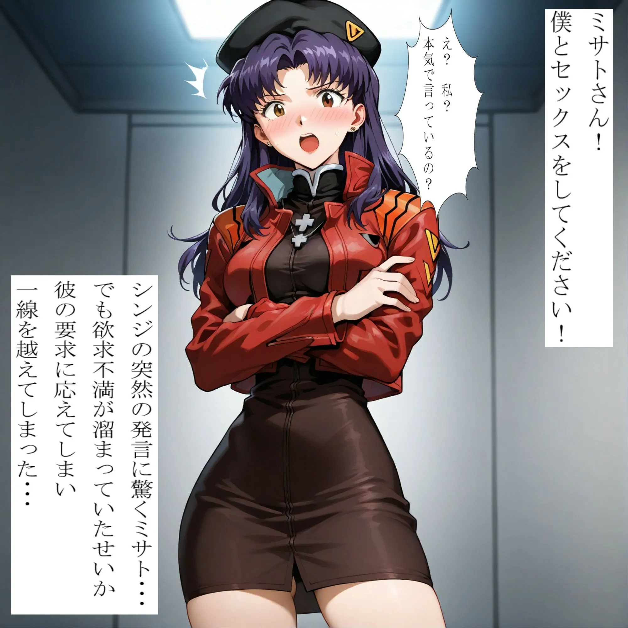 エロエロ漫画研究所 ミサト先生のエッチな個人授業？ d_671070