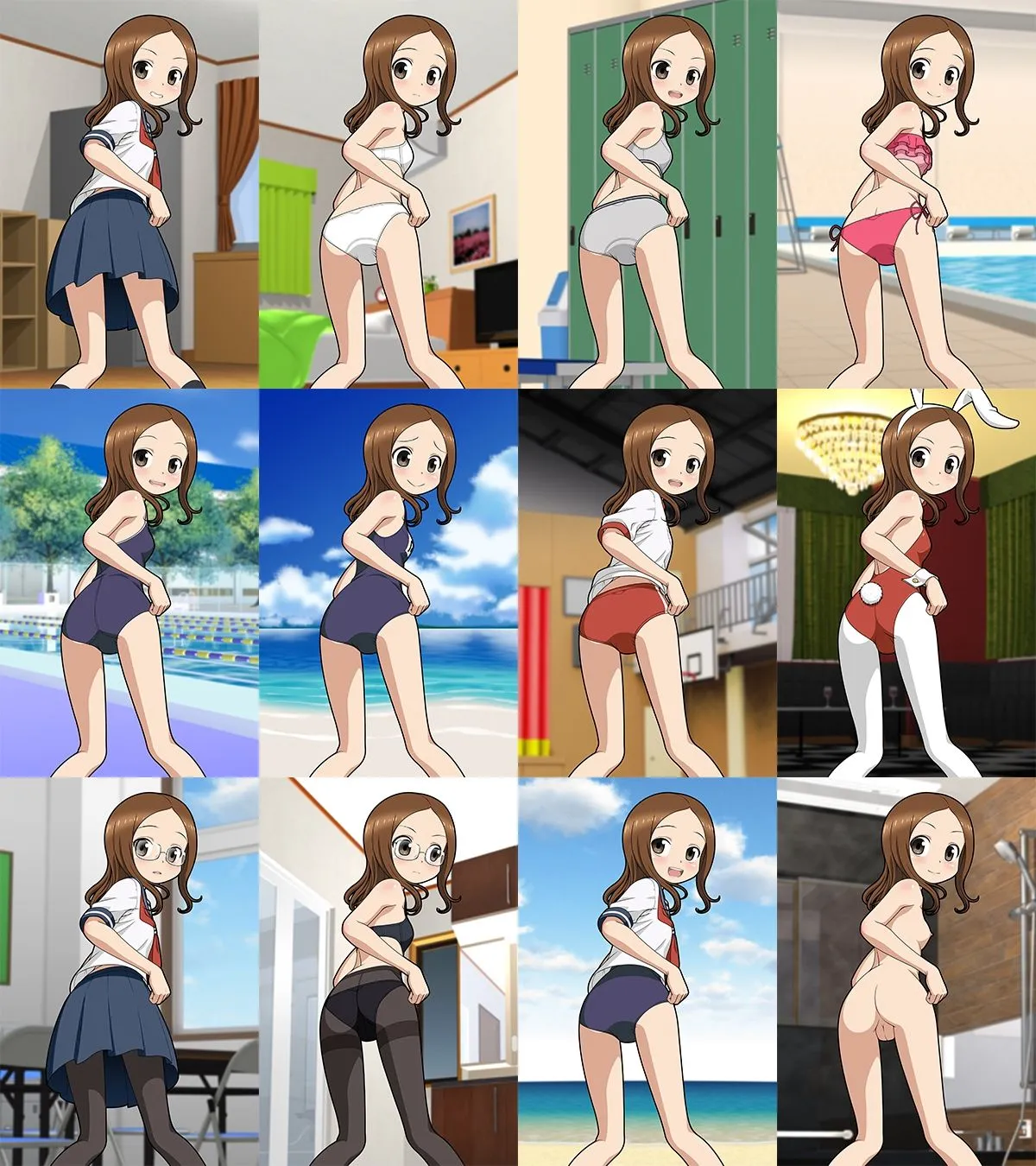 牡丹桜 牡丹桜 画像の元 -調戯上手隣席女子校生編- d_671747