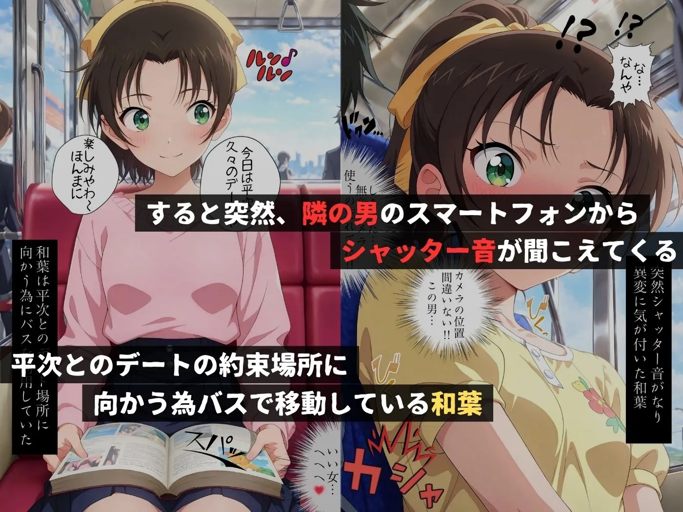 violence  boy 痴●バス〜パンツ盗撮を注意しただけなのに〜遠山●葉編 d_671853