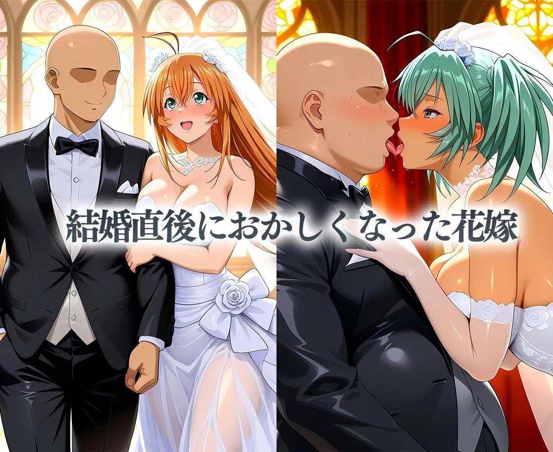 キンタマ空っぽ 花嫁たちの性癖〜愛を誓ったその日に不倫セックス  孫策＆呂布 d_672734