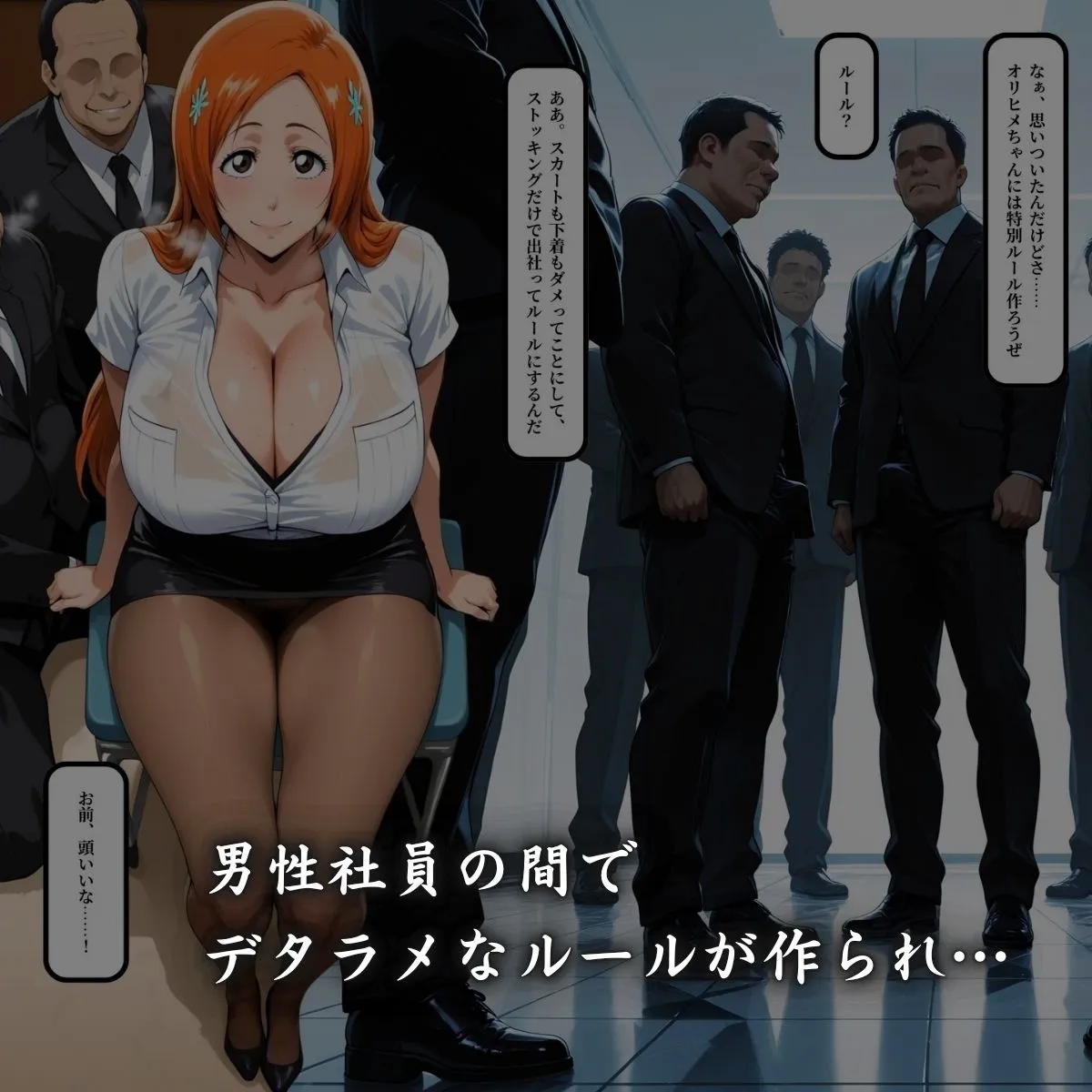 はらませてよ 新入社員 〜社員と社長に◯姦されて〜 d_672805