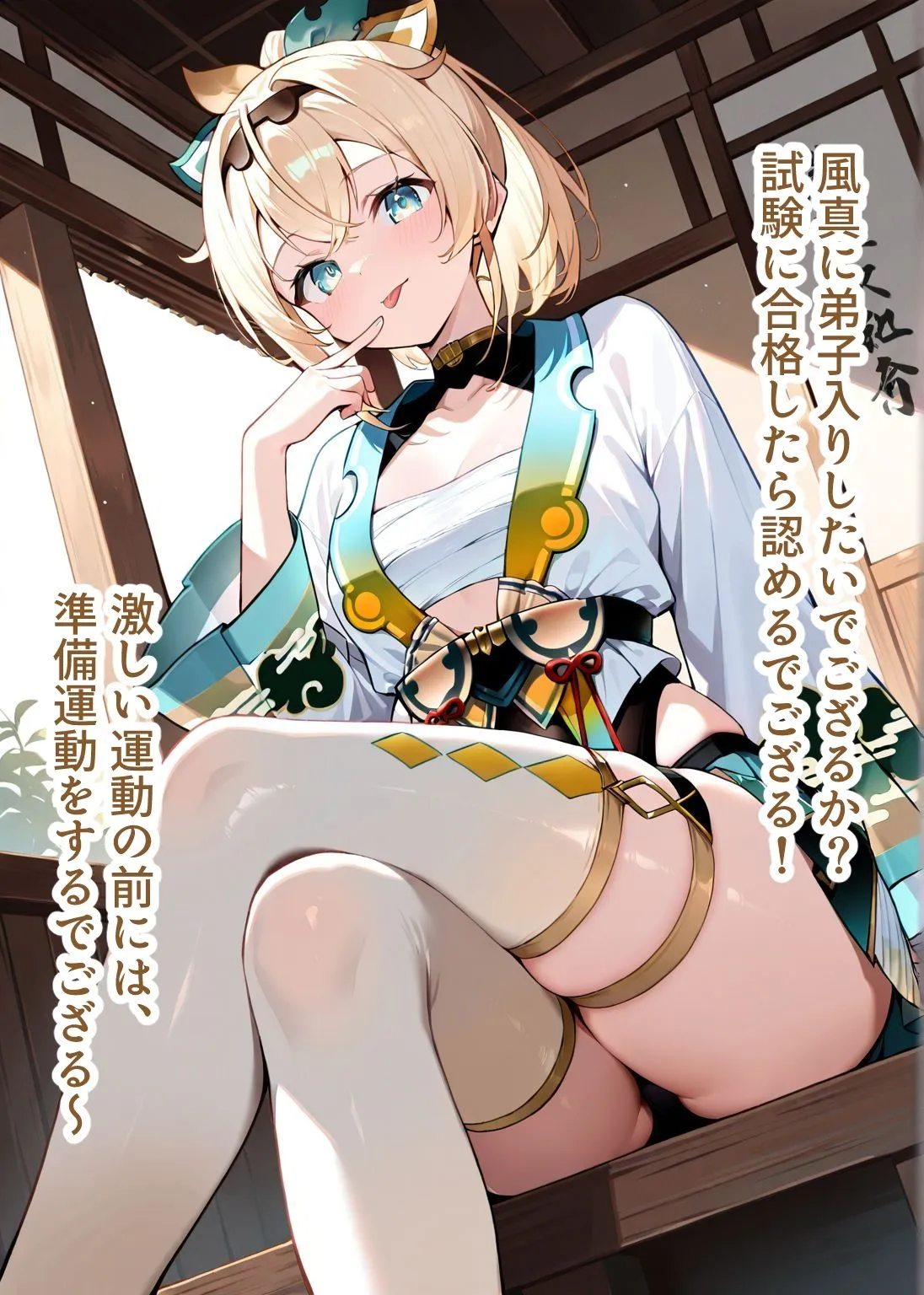 Vtuberとイチャラブえっちするサークル 推しのVとセックスする話【風〇いろは】 d_674002