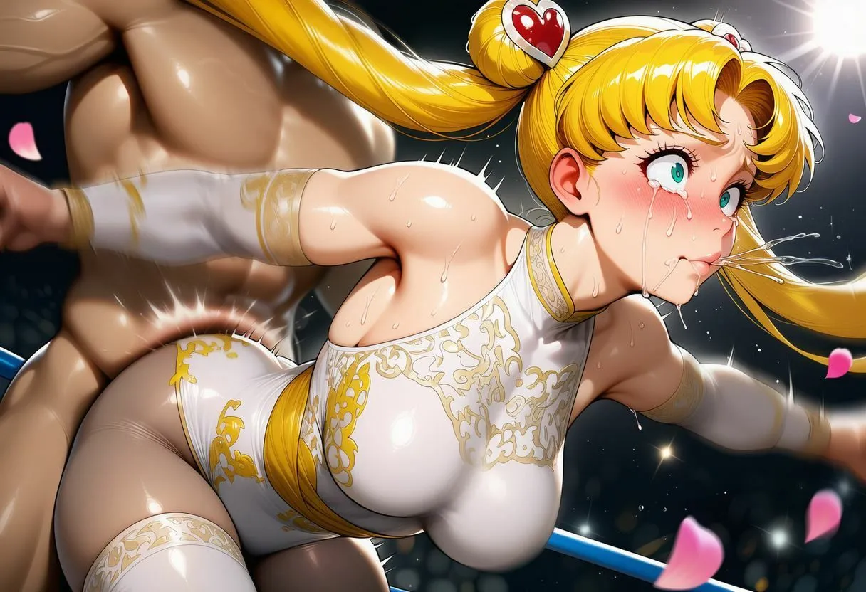 ラブリーパンチ(パロディ) 華麗なる美少女、レスリングリングにて散る d_674065