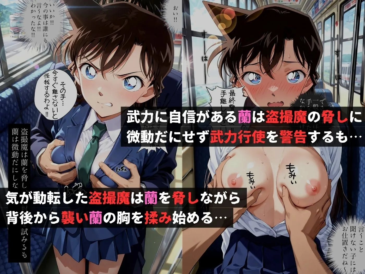 violence  boy 痴●バス〜パンツ盗撮を注意しただけなのに〜毛●蘭編 d_674477